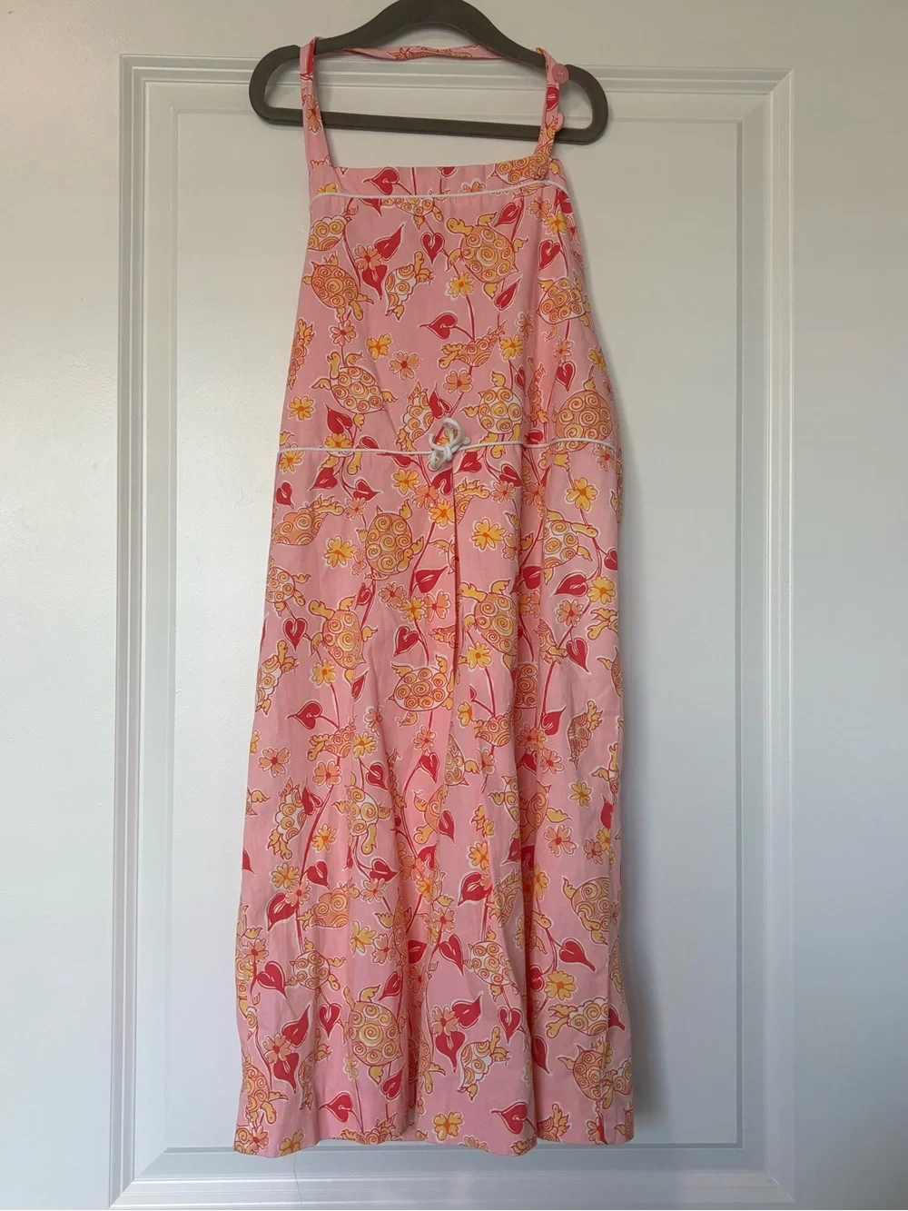 lilly pulitzer dress vintage 1960's Monet Shift with Tie The Golden Pearl Overall length 10 Vintage Brands Every Prep
